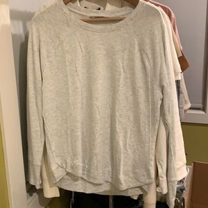 Athleta Sweatshirt - Heather Gray - L